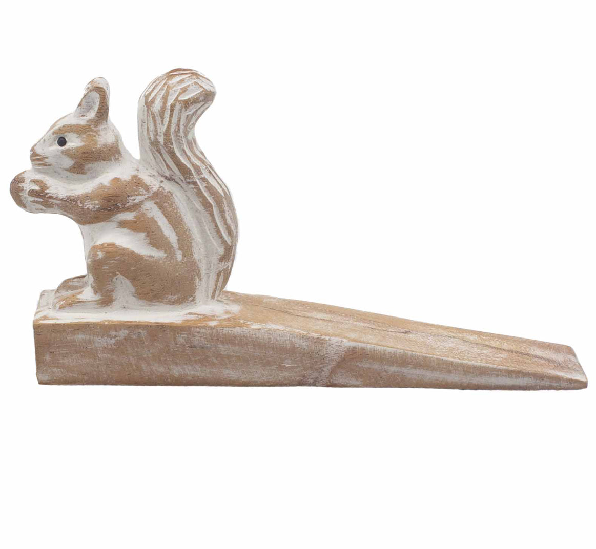 Hand carved Doorstop - Squirrel 🇬🇧