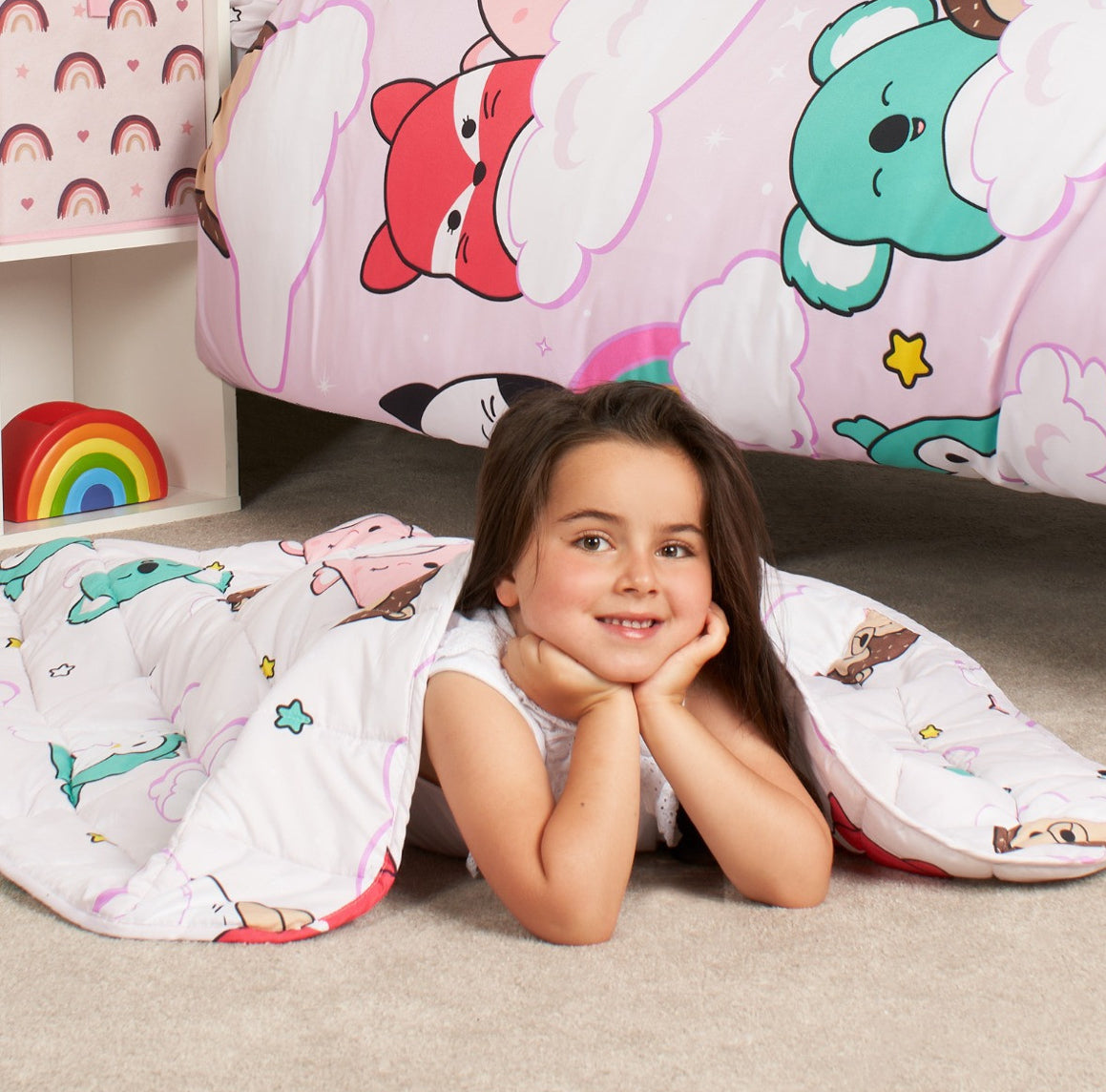 Squishmallows Dreams Weighted Blanket - Lilac 🇬🇧