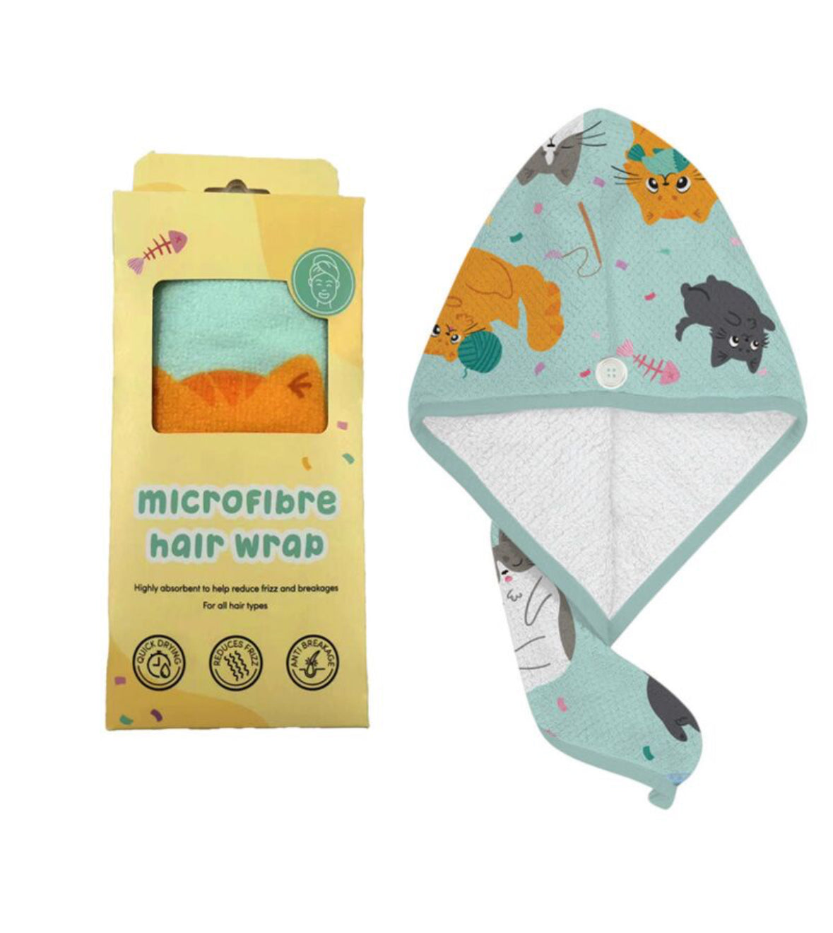 Hair Wrap Towel assorted 🇬🇧