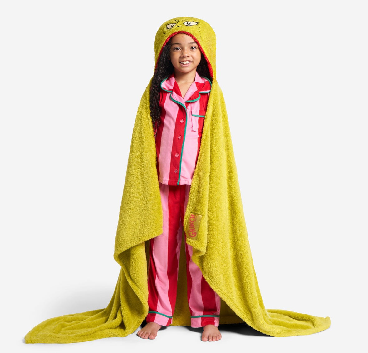 The Grinch Hooded Throw - Green 🇬🇧