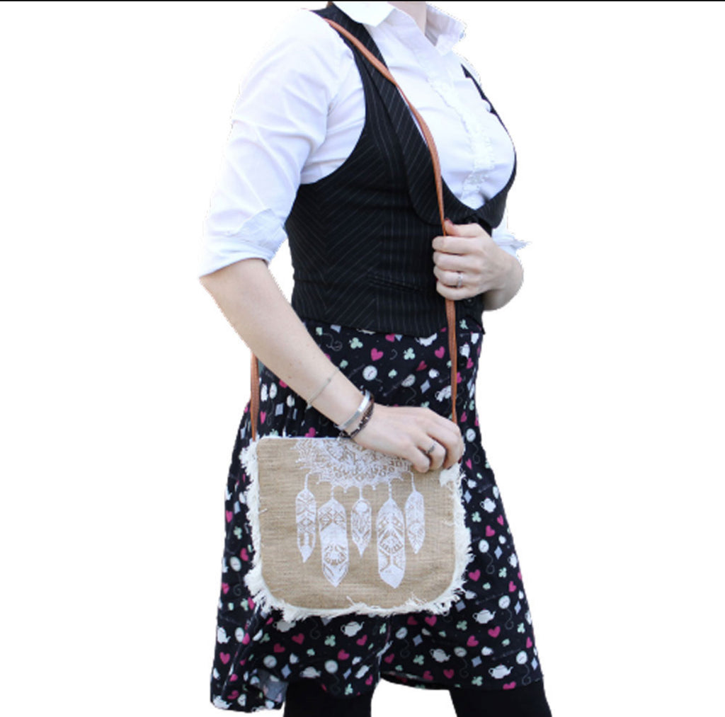 Fab Fringe Bag - Dream Catcher Print 🇬🇧