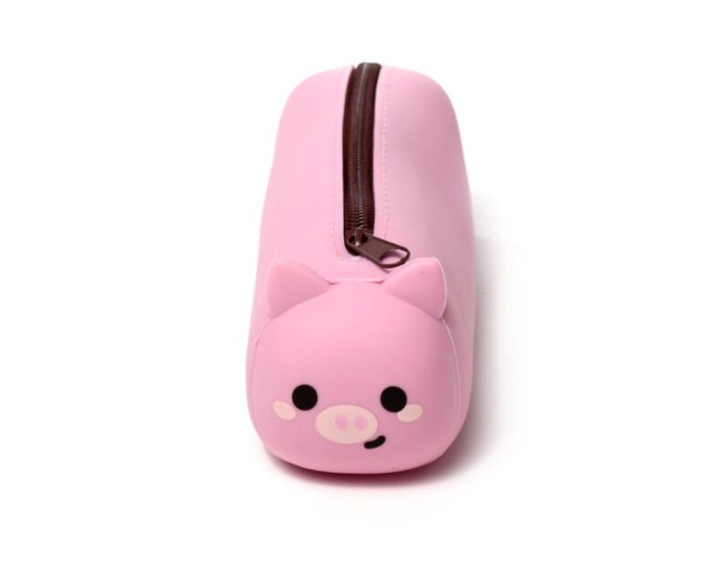 Silicone Pencil Case - Adoramals Pig 🇬🇧
