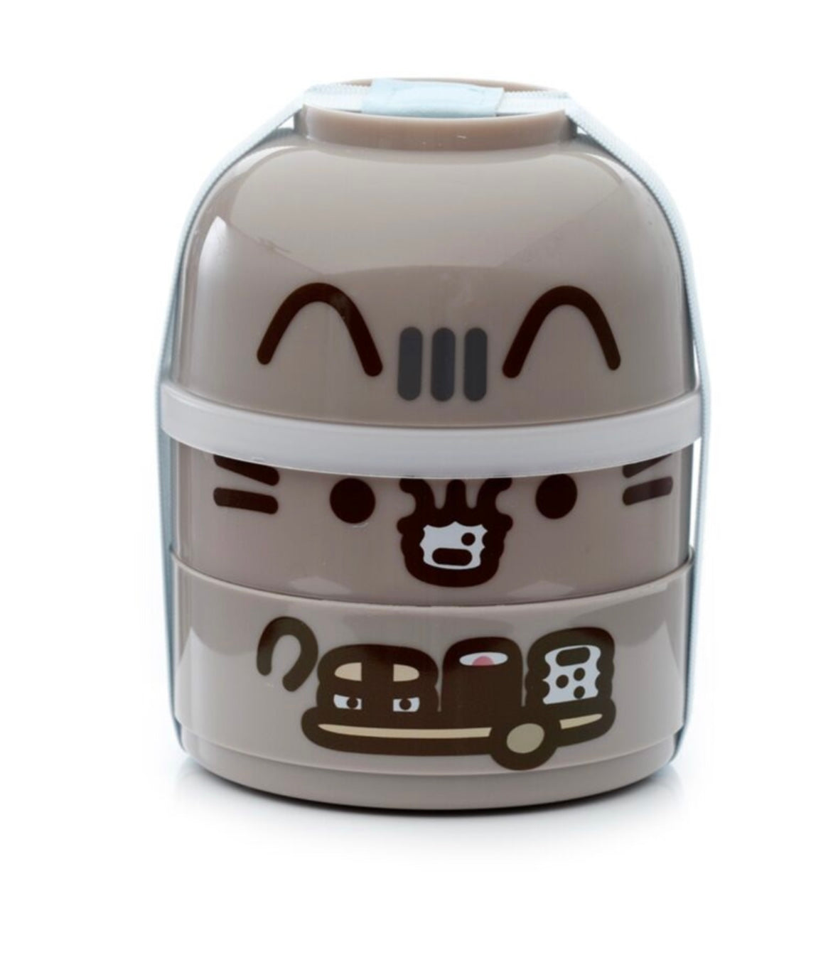 Bento Round Stacked Lunch Box - Pusheen the Cat 🇬🇧