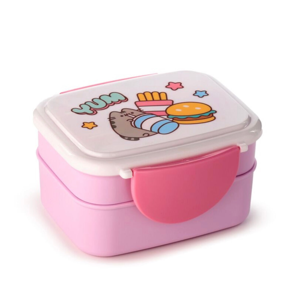 Bento Clip Lock Lunch Box with Cutlery - Pusheen the Cat Foodie 🇬🇧