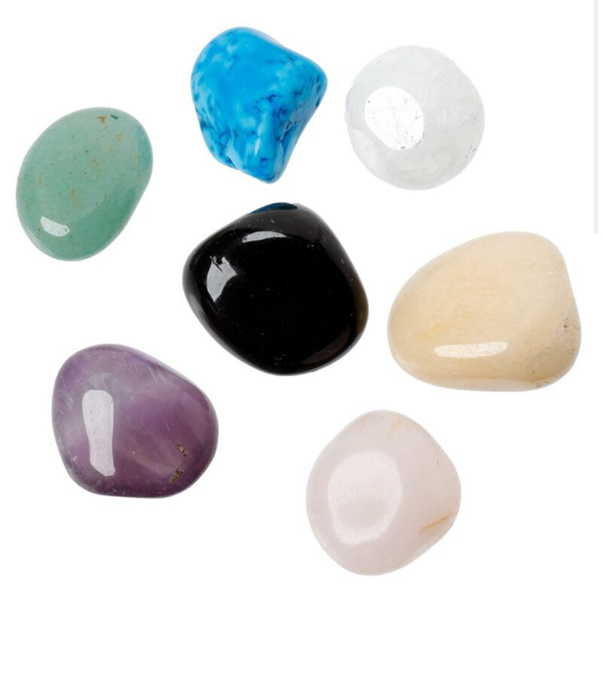 Gemstone Necklace Kit with Assorted Stones 🇬🇧