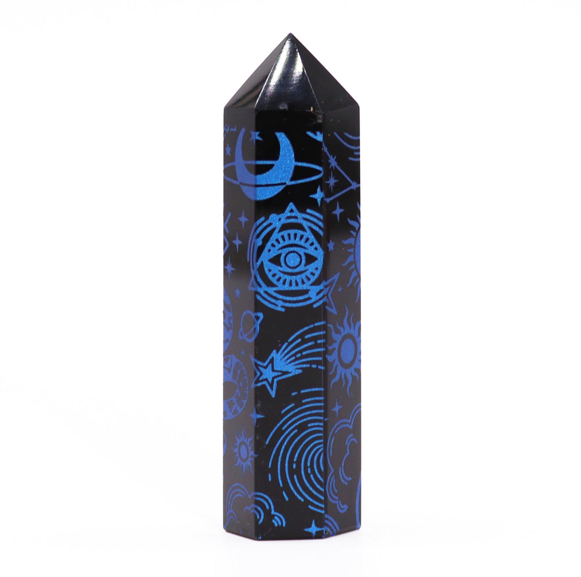 Black Obsidian Point - Mystic Story - Midnight Blue 🇬🇧