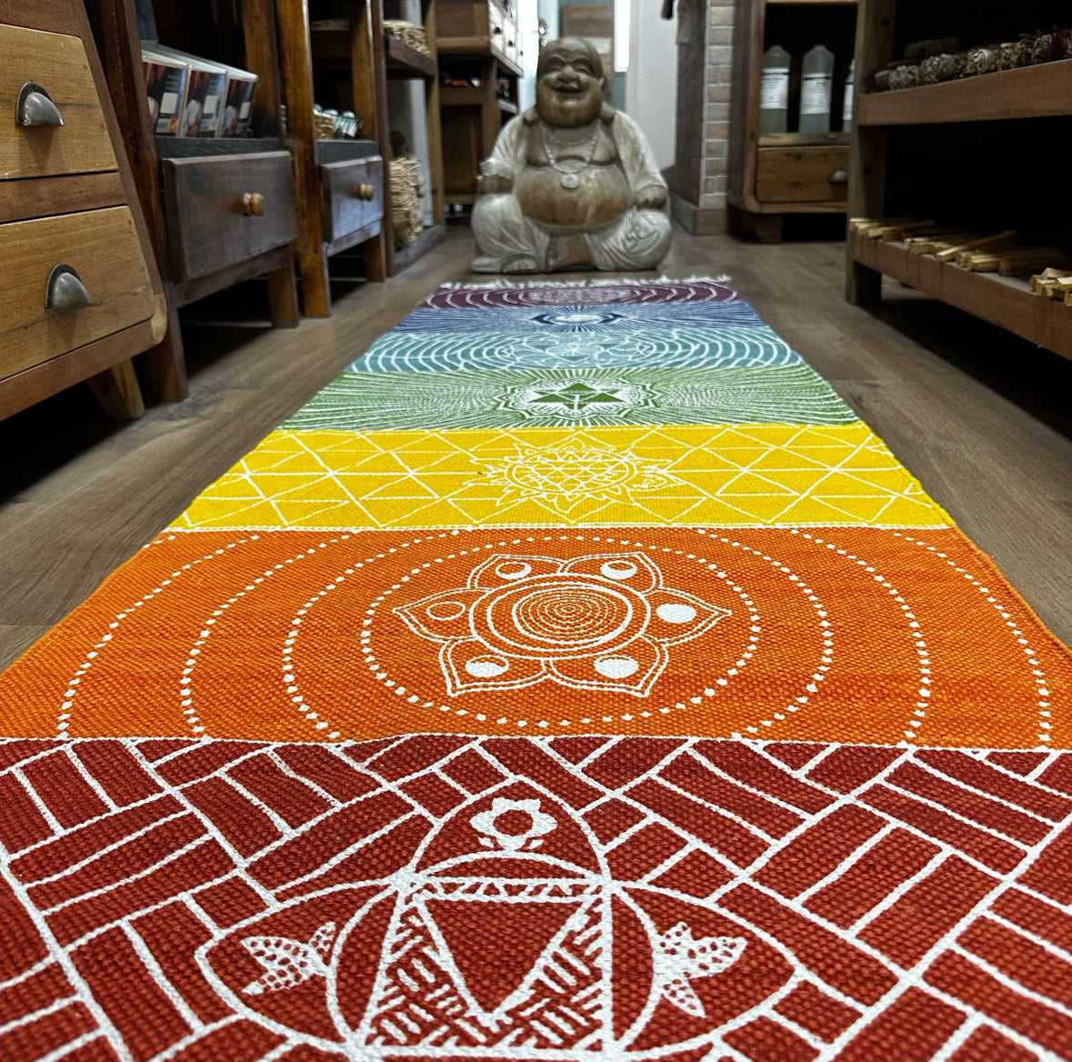 Yoga Rug - 60x200cm - 7 Chakras 🇬🇧
