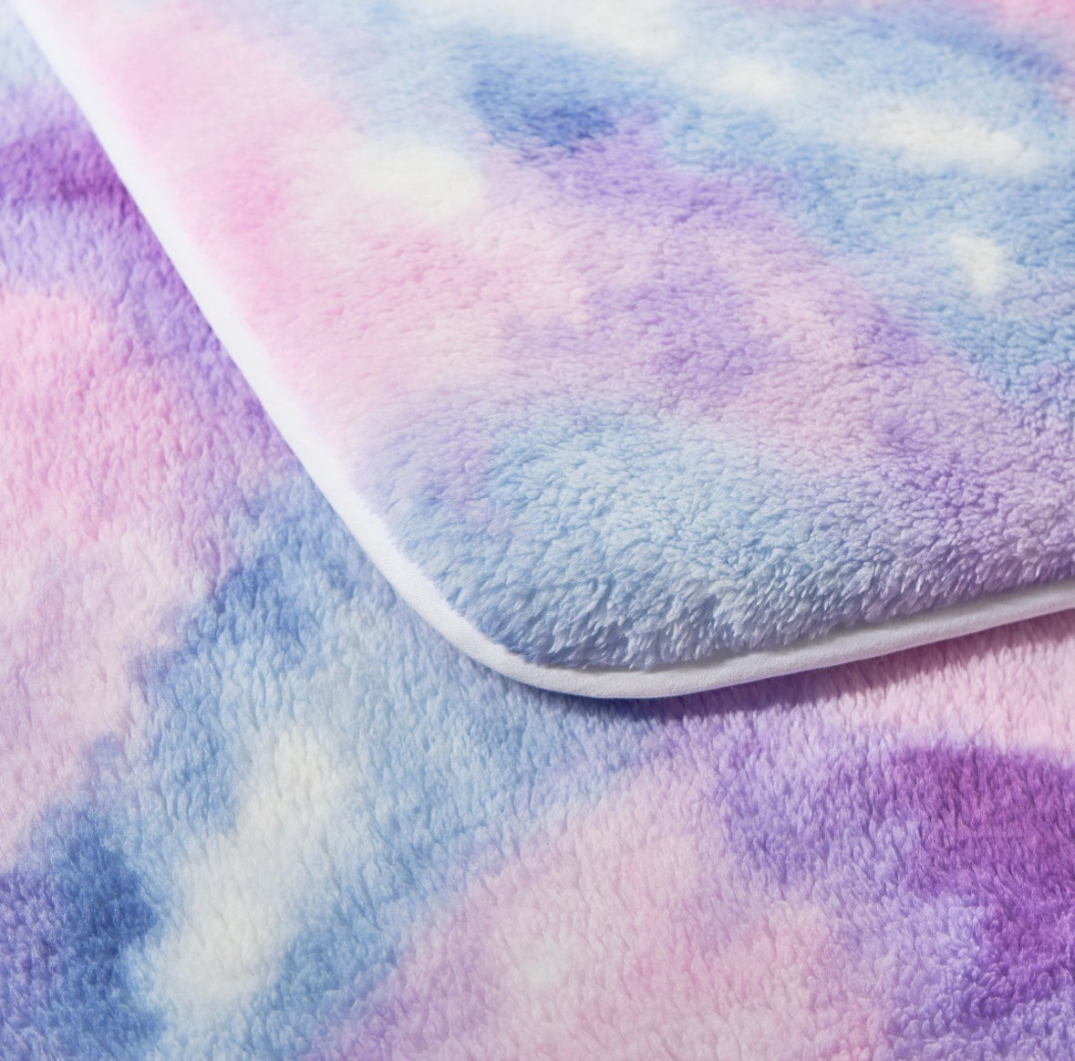 Coverless Teddy Tie Dye 10.5 Tog Duvet Set - Lilac 🇬🇧
