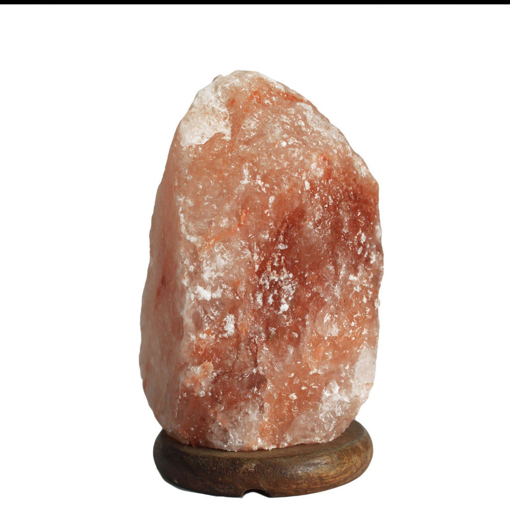 Quality Natural Salt Lamp - & Base apx 2-3kg 🇨🇳