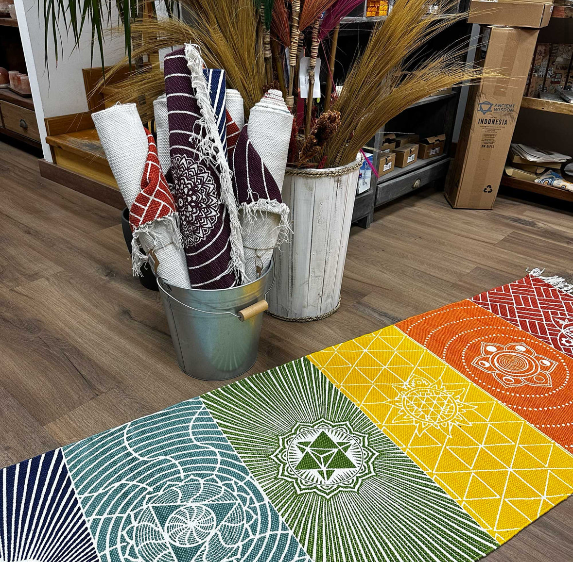 Yoga Rug - 60x200cm - 7 Chakras 🇬🇧