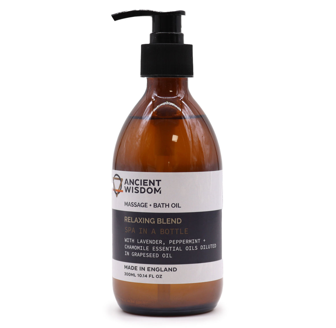 Aromatherapy Massage and Bath Oil - Relaxing 300ml 🇬🇧