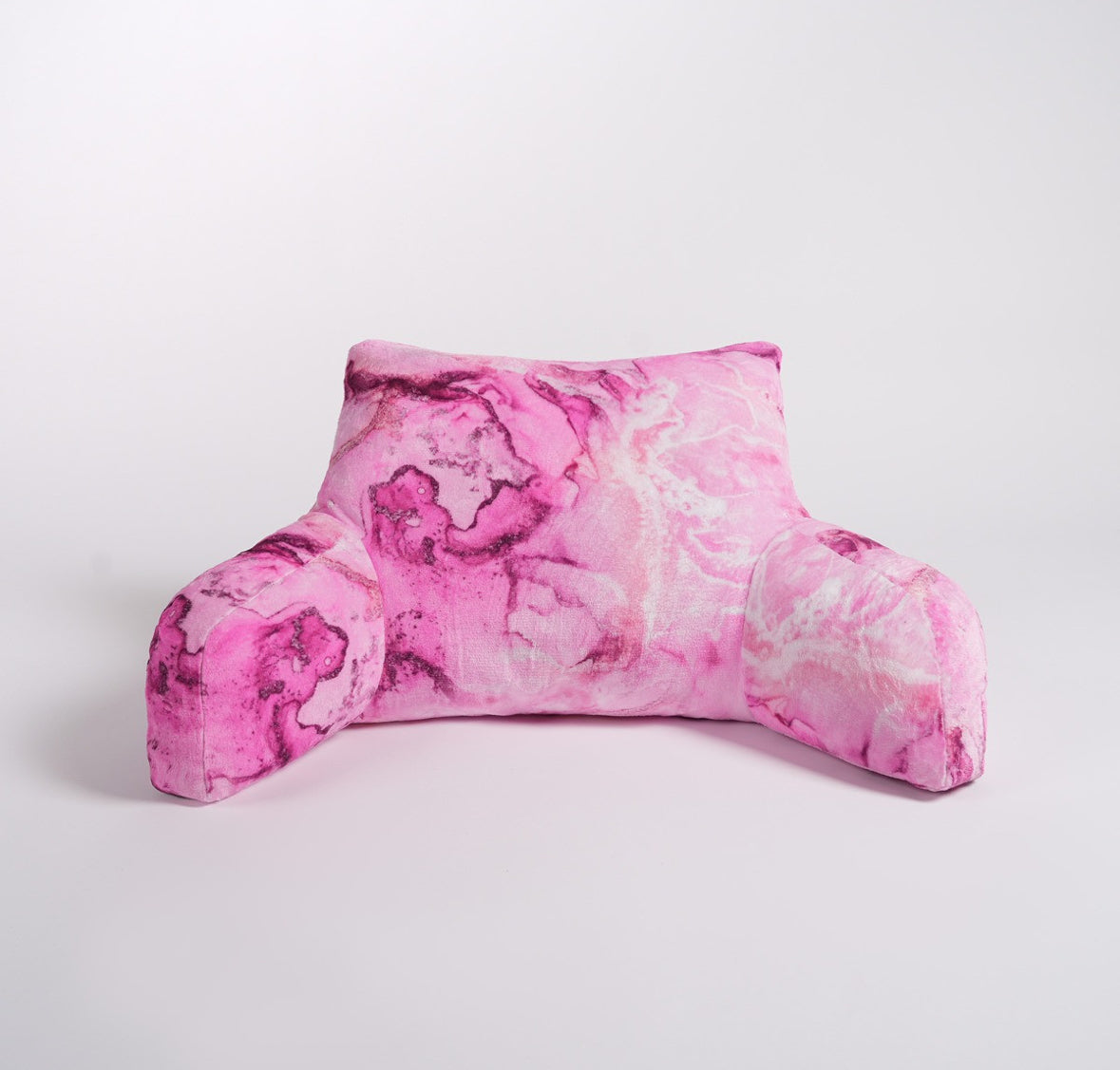 Marble Print Cuddle Cushion - Blush 🇬🇧