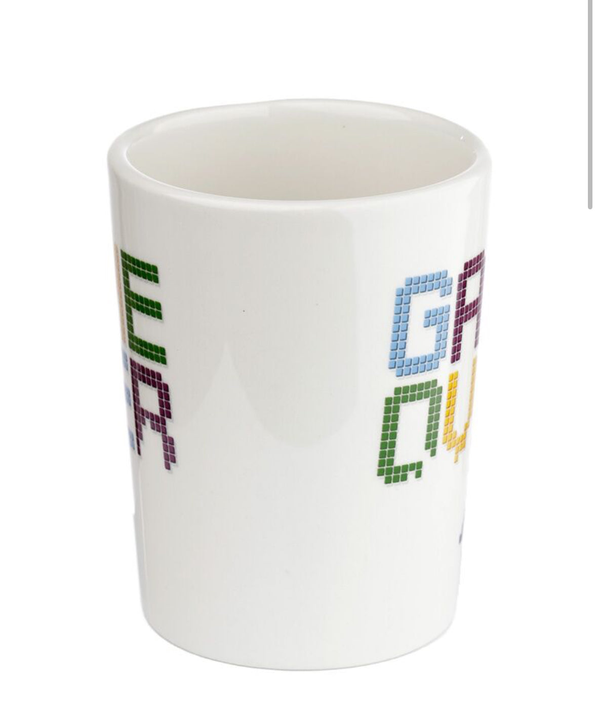 Shaped Handle Ceramic Mug - GAME OVER Game Controller 🇬🇧