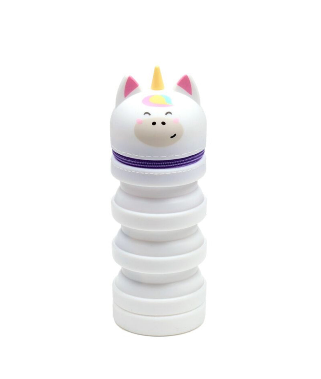 Silicone Pop Up Pencil Case - Adoramals Adoracorn Unicorn 🇬🇧