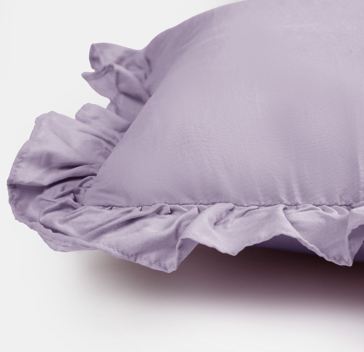 Frill Cushion Covers - Lilac 🇬🇧
