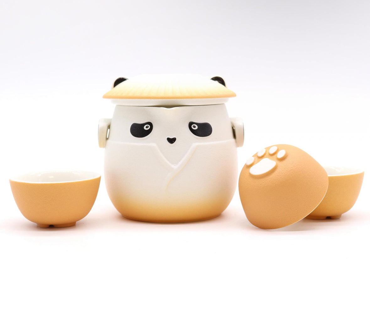 Panda Teapot Set & Three Cups 🇬🇧