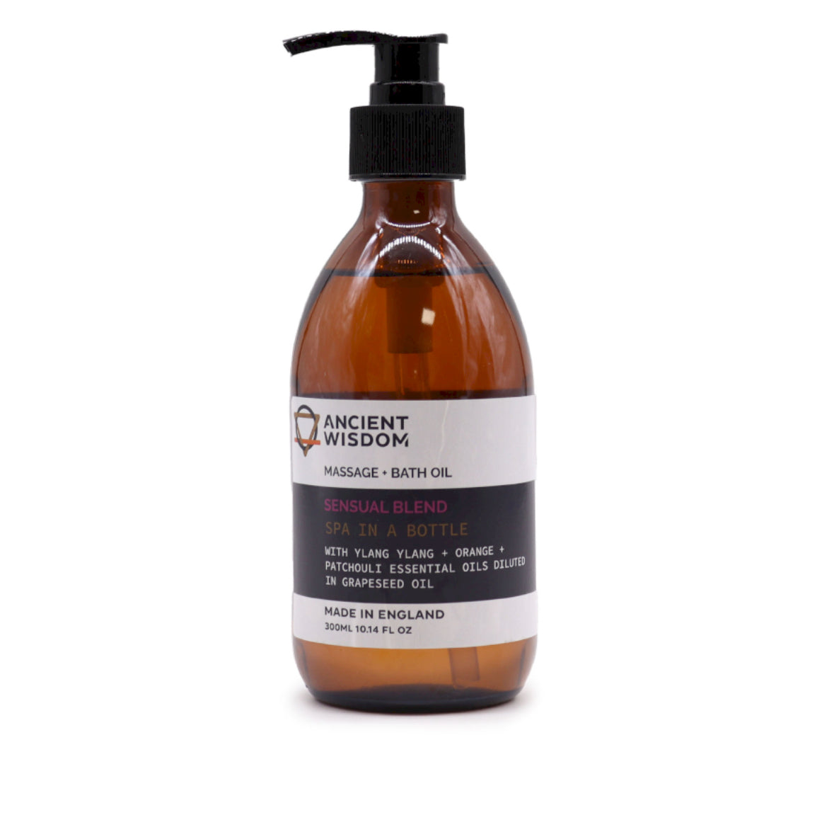 Aromatherapy Massage and Bath Oil - Sensual 300ml 🇬🇧