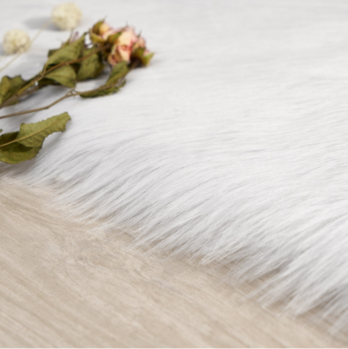 Faux Sheep skin Heart Rug-grey 🇬🇧