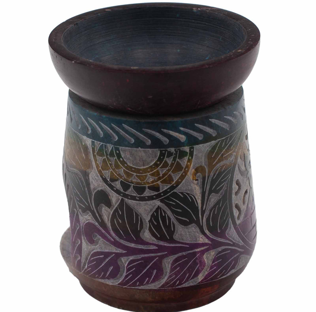 Large Soapstone Oil Burner - Elephant 🇬🇧