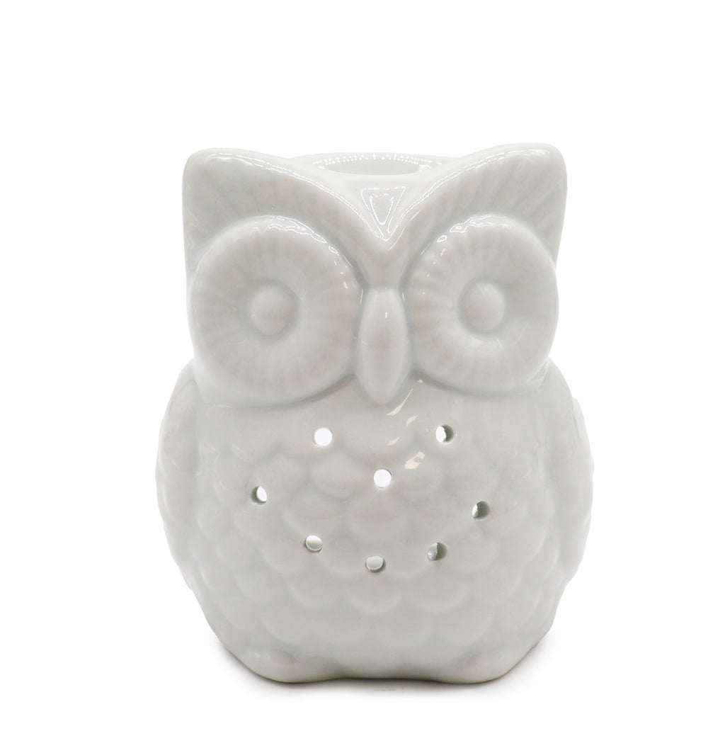 Classic White Oil Burner - Tall Owl 🇬🇧