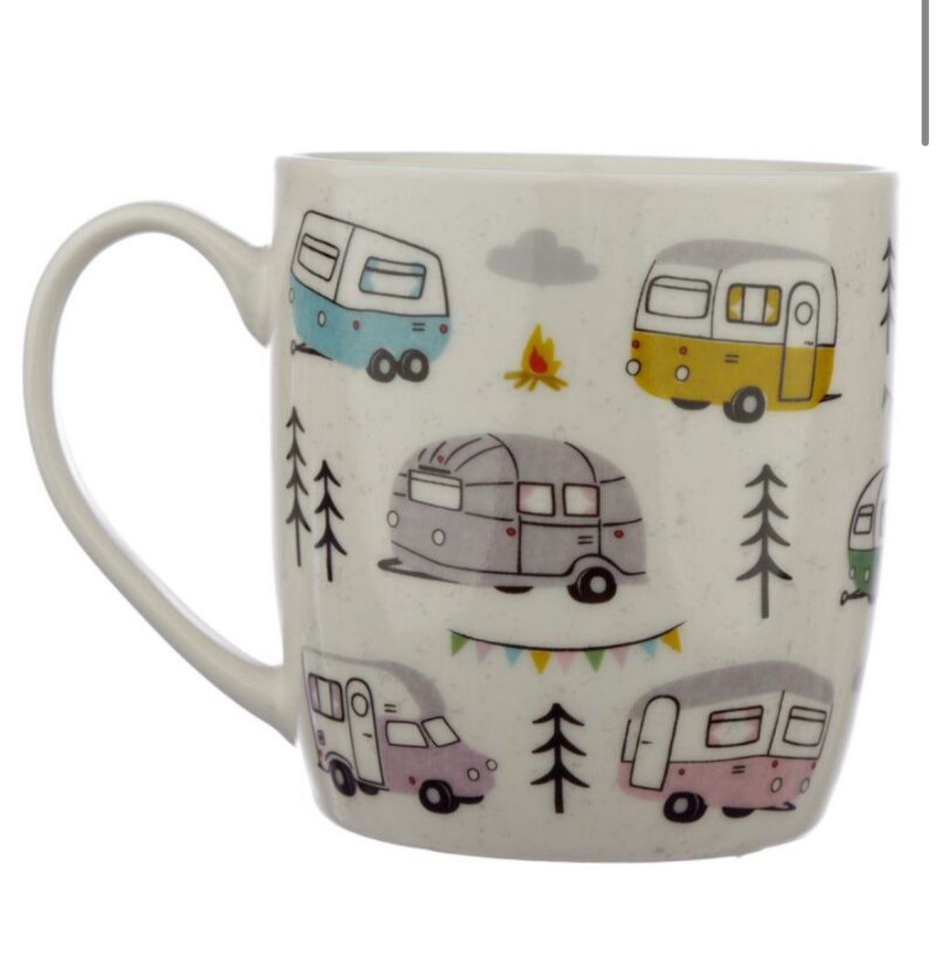 Porcelain Mug - Wildwood Caravan 🇬🇧
