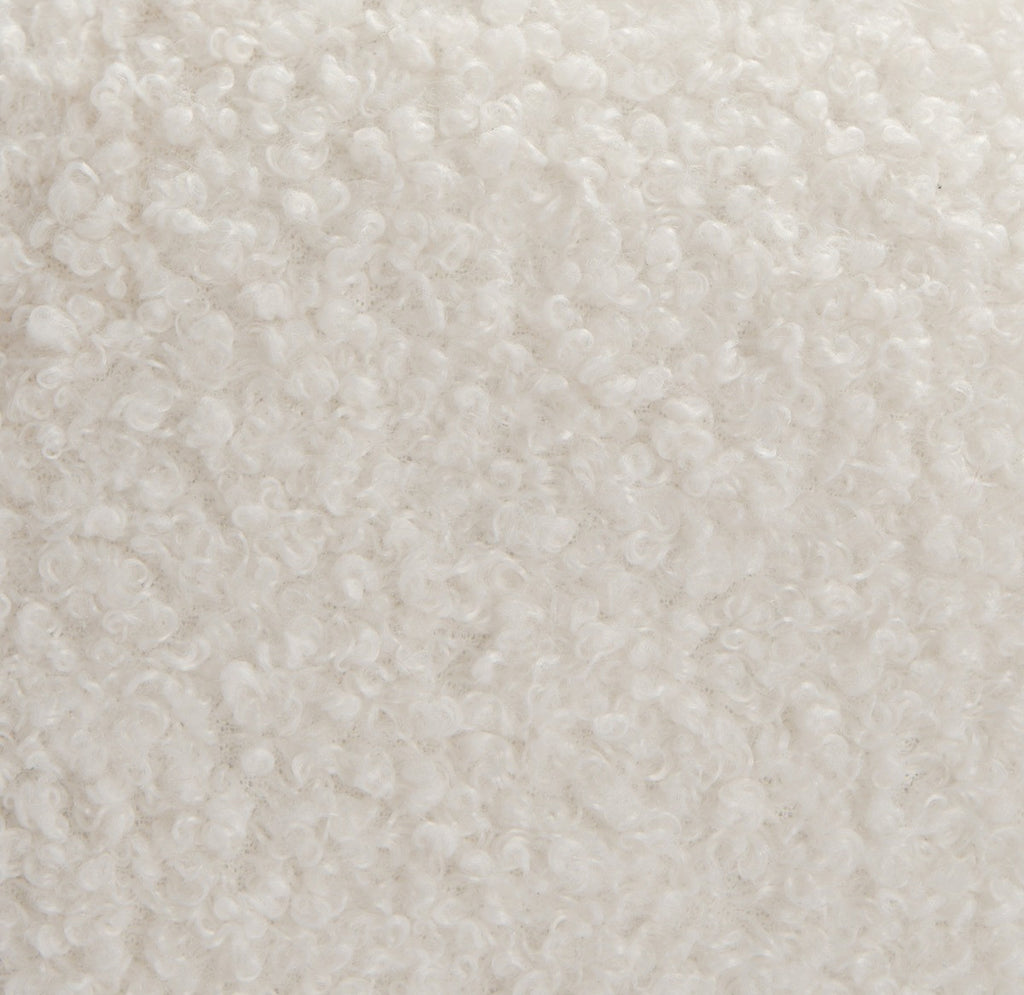 Boucle Ball Shaped Scatter Cushion - Cream 🇬🇧