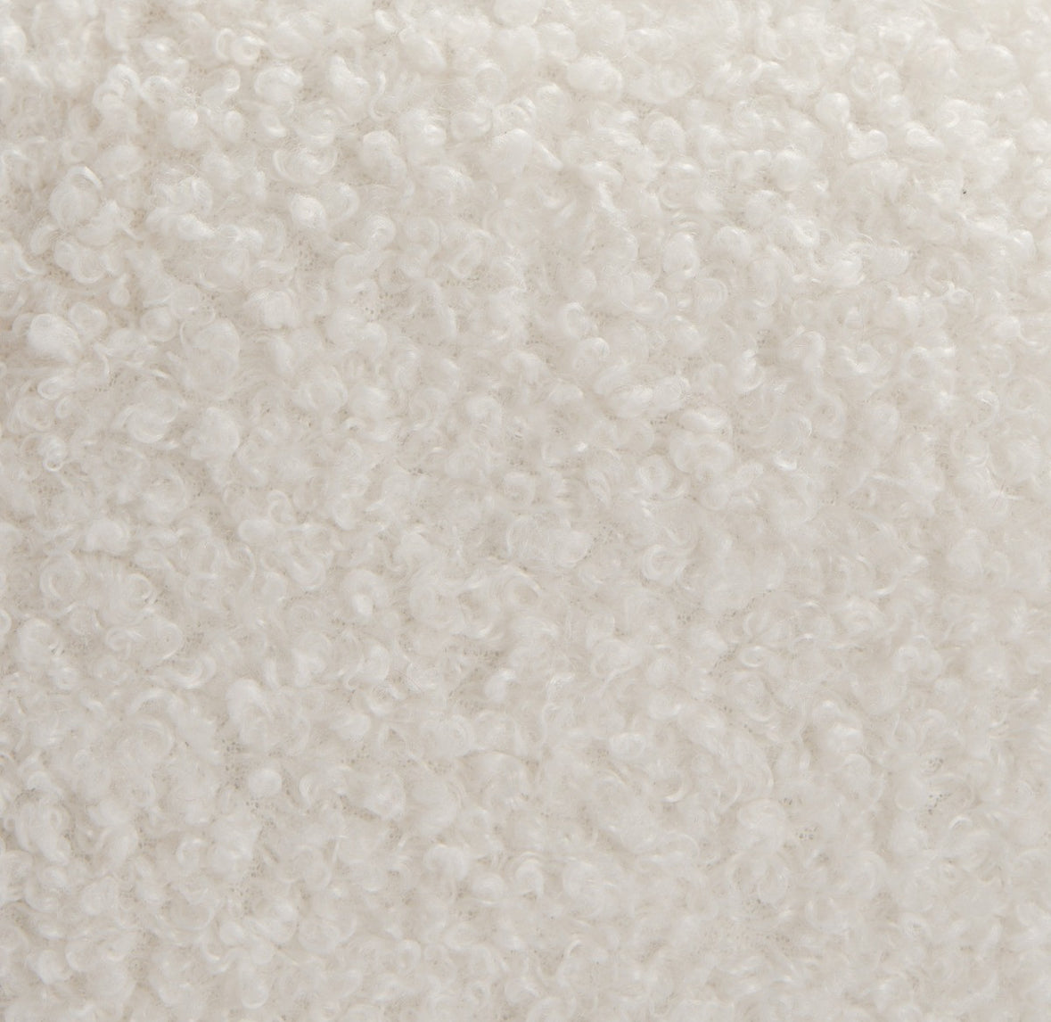 Boucle Ball Shaped Scatter Cushion - Cream 🇬🇧