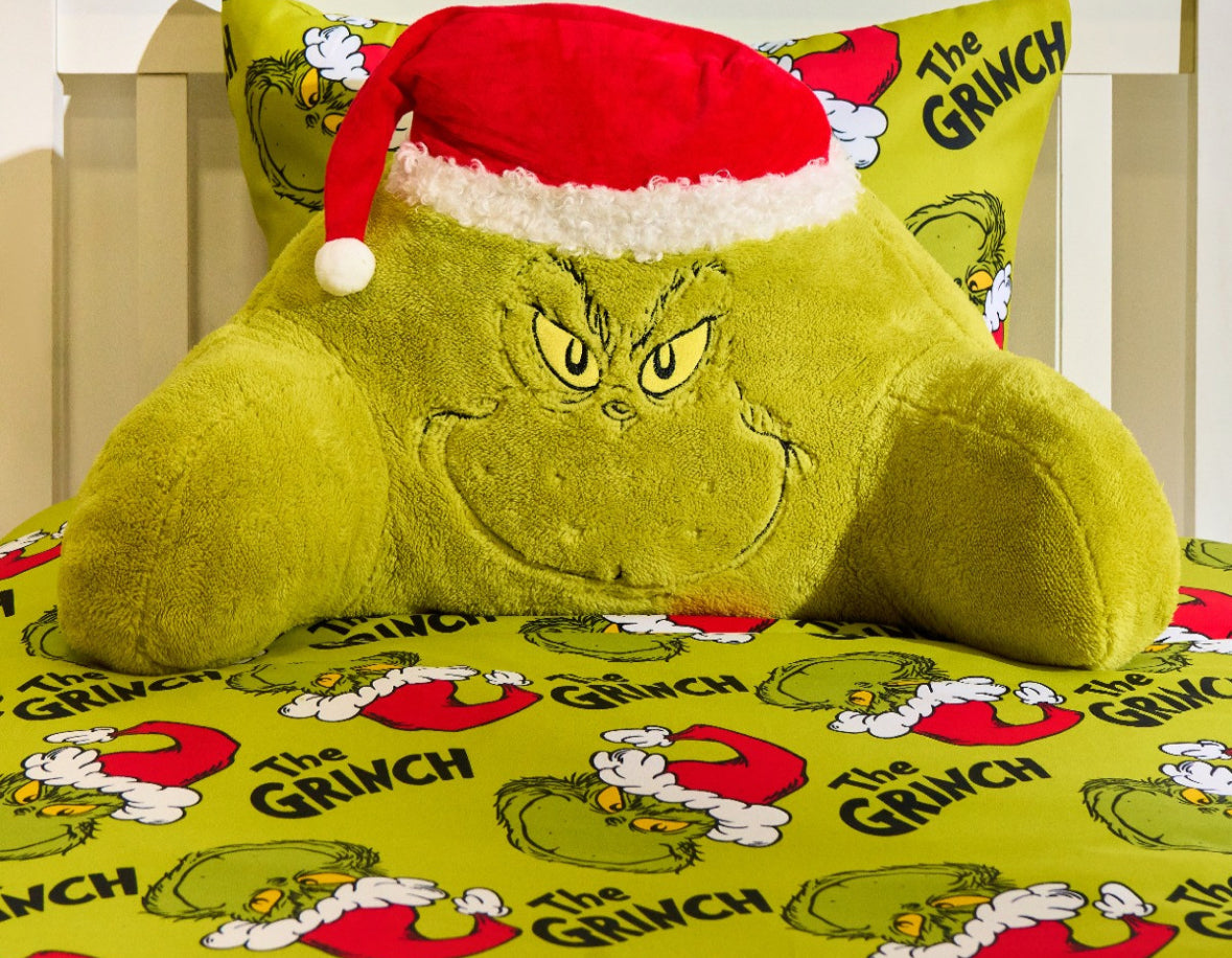 The Grinch Cuddle Cushion - Green 🇬🇧