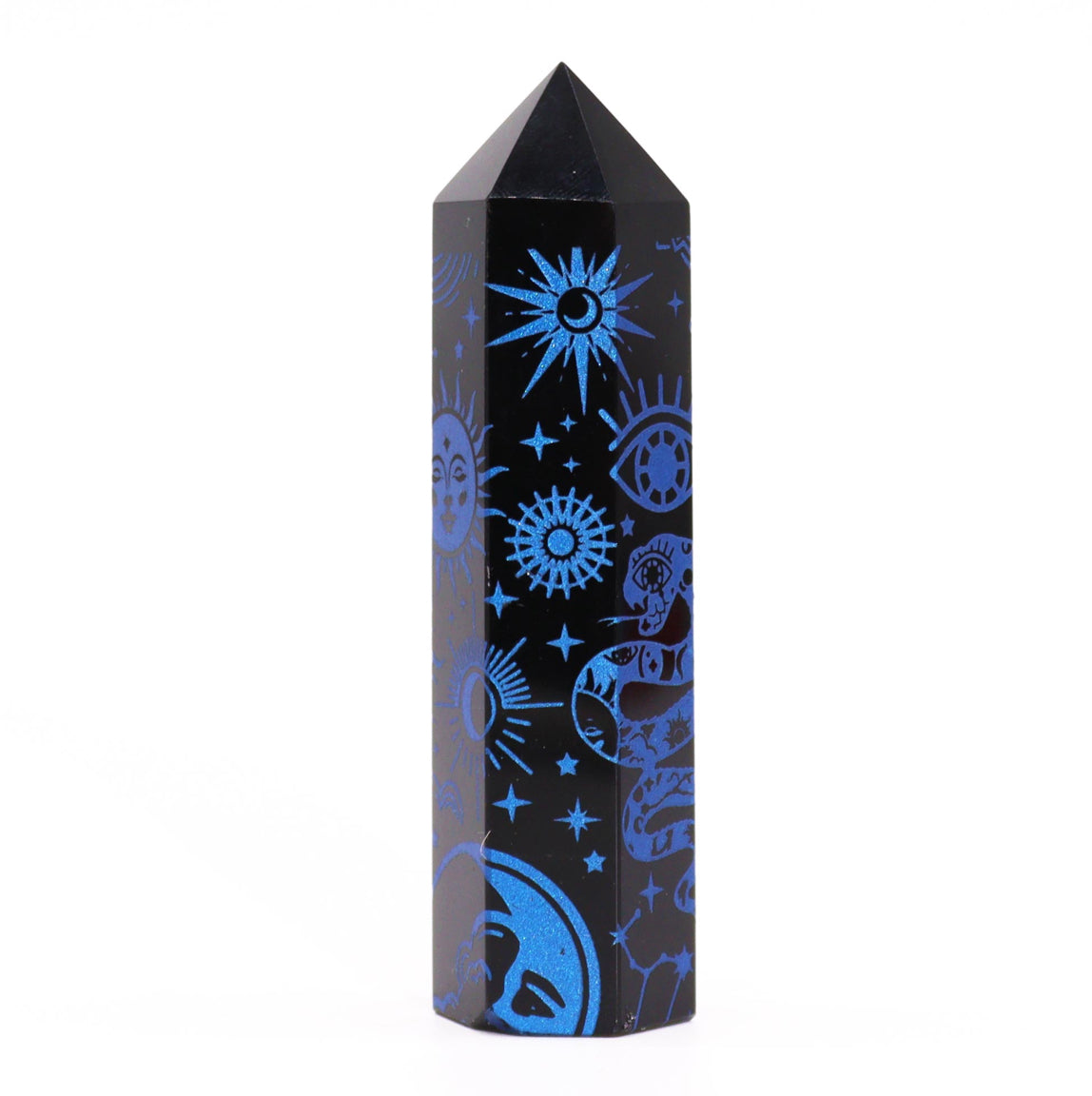 Black Obsidian Point - Mystic Story - Midnight Blue 🇬🇧