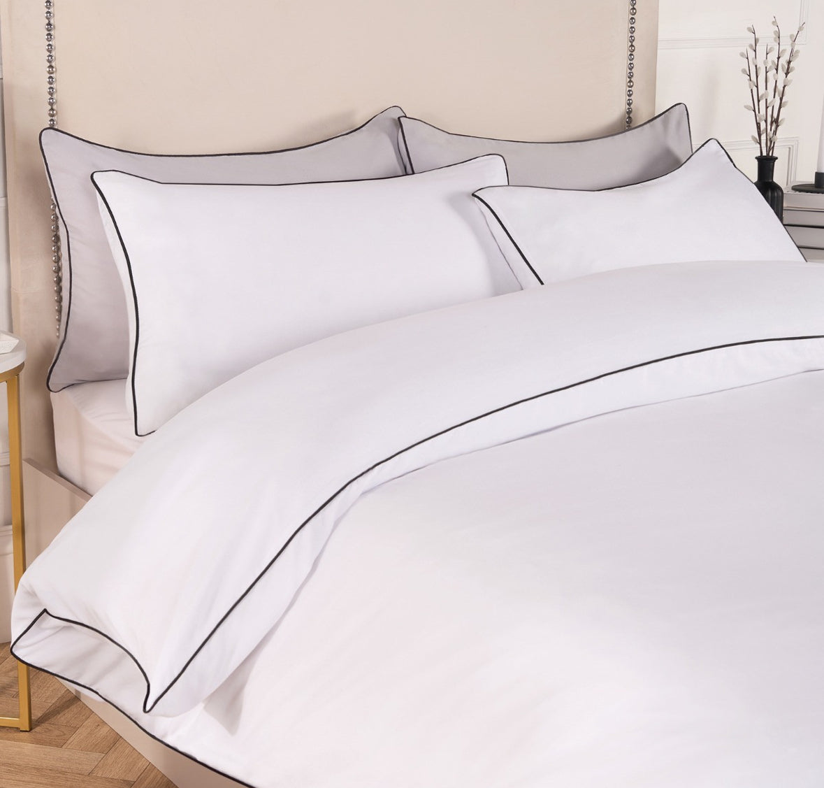 Piped Edge Duvet Set 🇬🇧