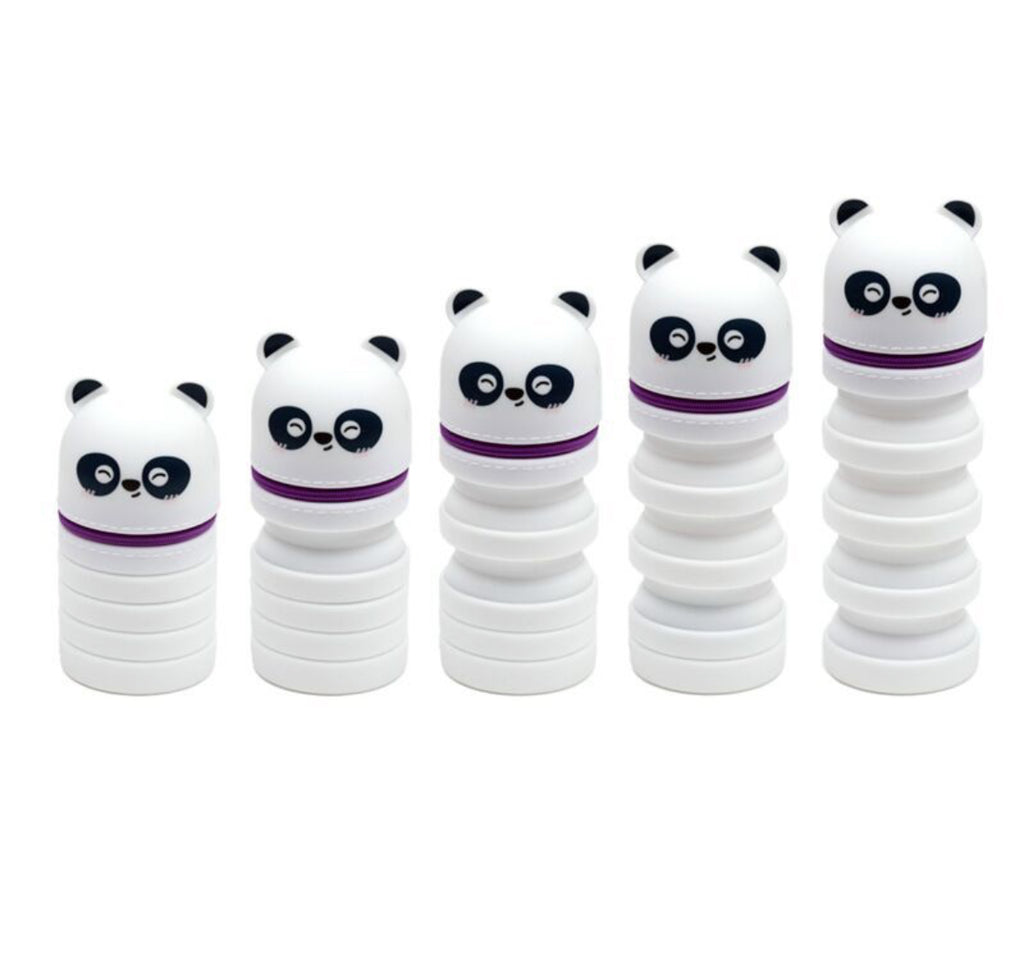 Silicone Pop Up Pencil Case - Adoramals Panda  Silicone 🇬🇧