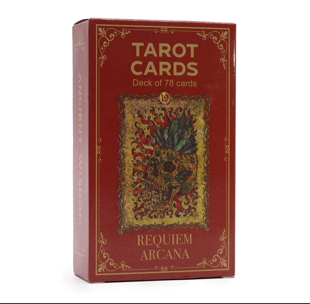 Tarot Cards with Guide Book - Requiem Arcana 🇬🇧