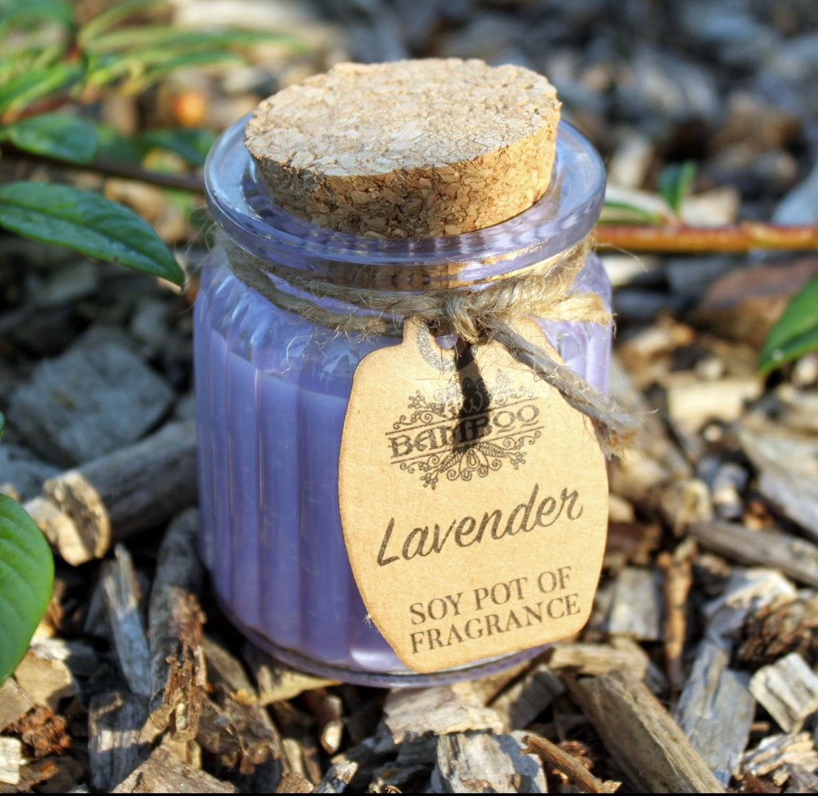 2x Lavender Soy Pot of Fragrance Candles 🇬🇧
