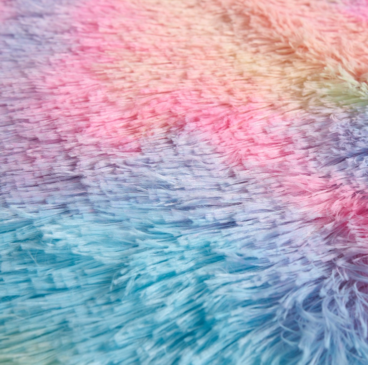 Tie Dye Fluffy Duvet Set - Multi 🇬🇧
