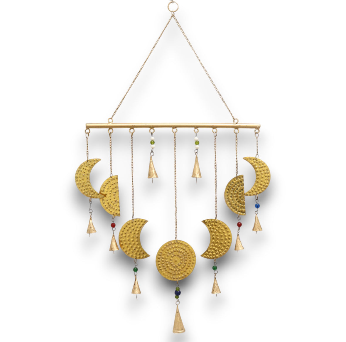 Indian Chimes - Brass Moon Phases Chimes 🇬🇧