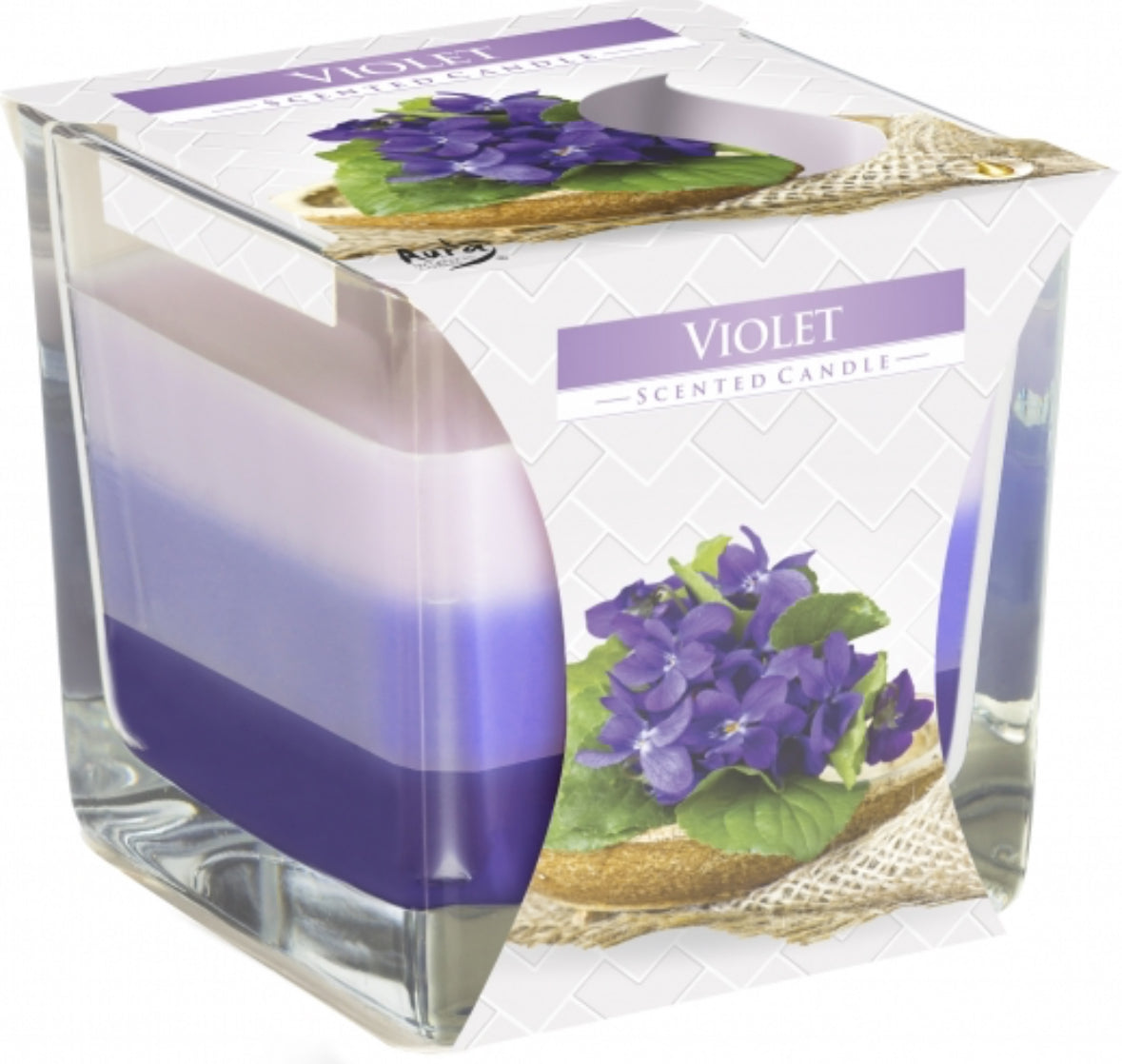 Rainbow Jar Candle - Violet 🇬🇧