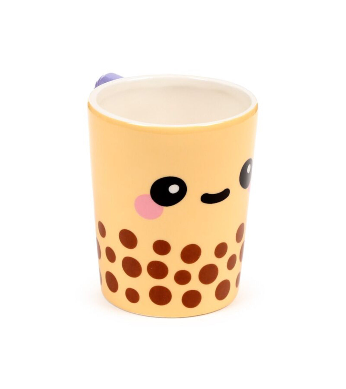 Ceramic Lidded Mug - Boba the Bubble Tea Foodiemals 🇬🇧