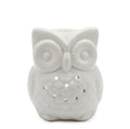 Classic White Oil Burner - Tall Owl plus 10 ml Eucalyptus Essential Oil 🇨🇳