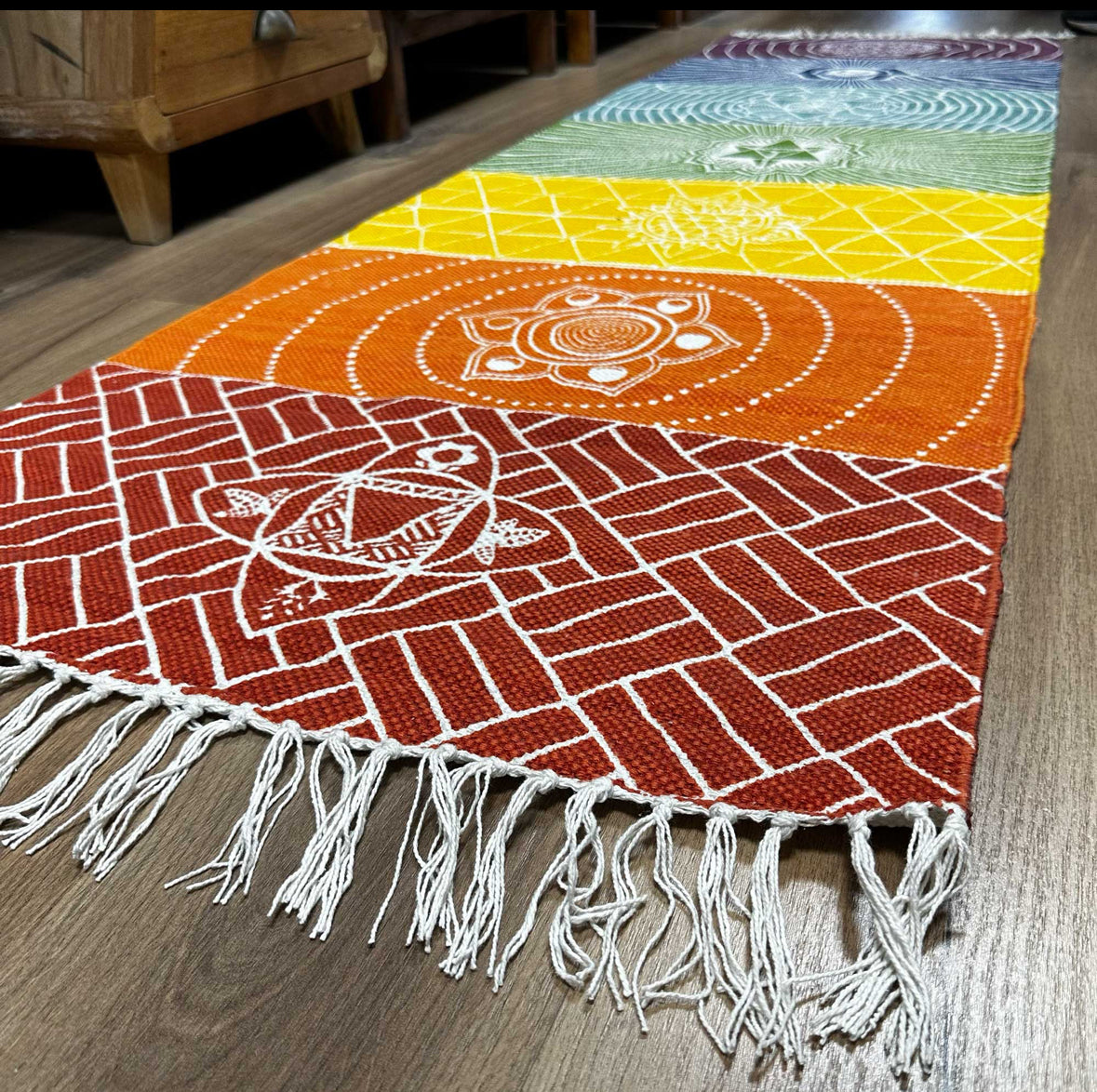 Yoga Rug - 60x200cm - 7 Chakras 🇬🇧