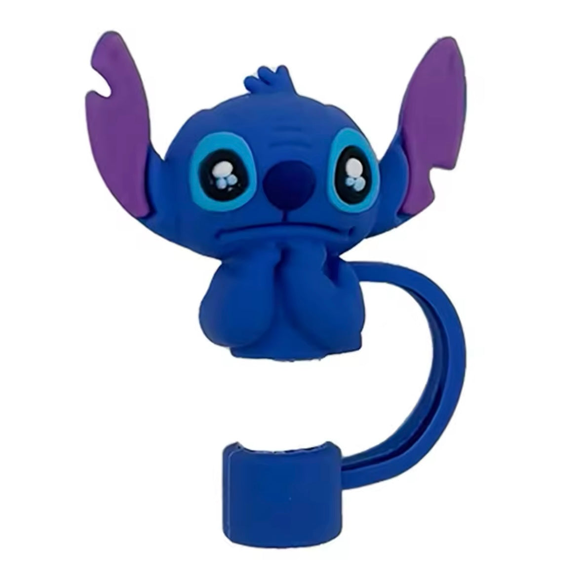 Stitch Series Straw Cover Cap for Stanley Cup 10mm Silicone Straw Tips Lids Reusable Dust-Proof Straw Topper 🇨🇳