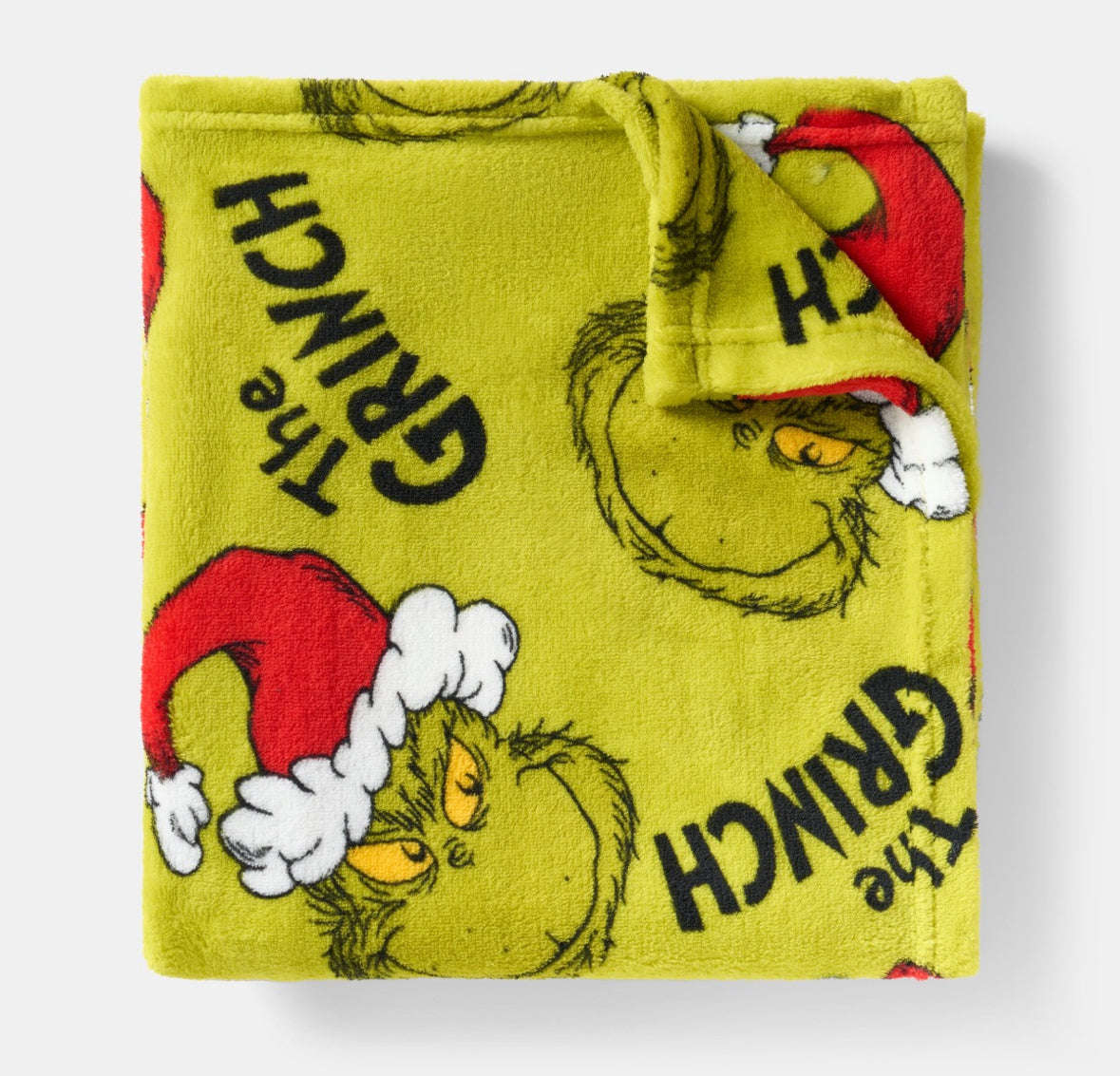 The Grinch Pinted Throw - Green 🇬🇧