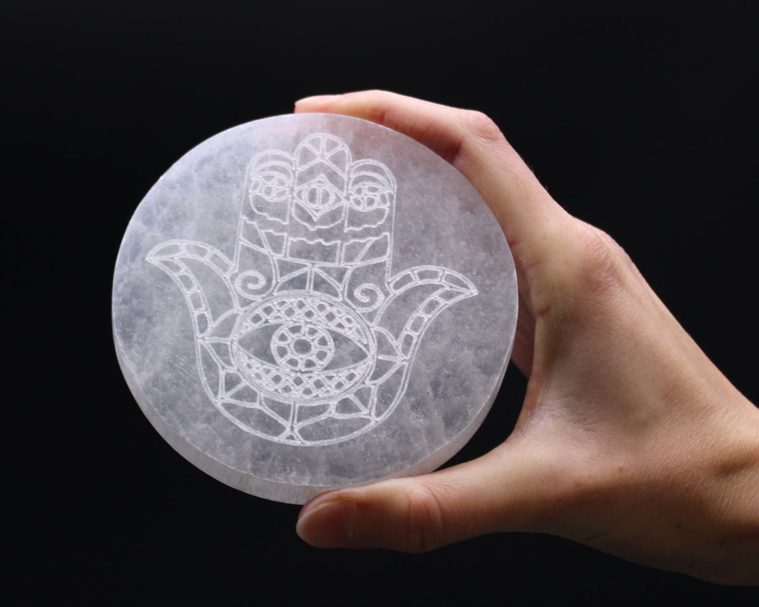 Medium Charging Plate 10cm - Hamsa 🇬🇧