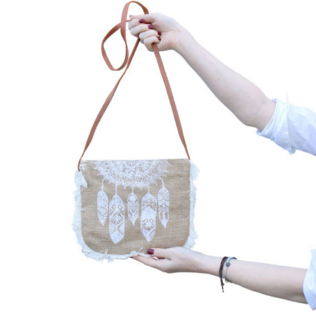 Fab Fringe Bag - Dream Catcher Print 🇬🇧