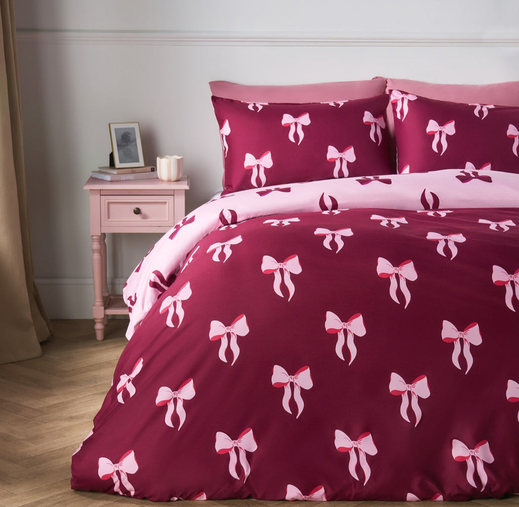 Bow Duvet Cover Set 🇬🇧