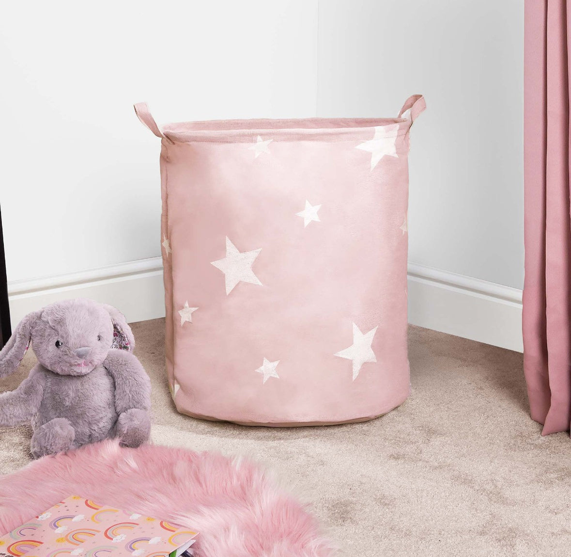 Star Print Storage Basket 🇬🇧