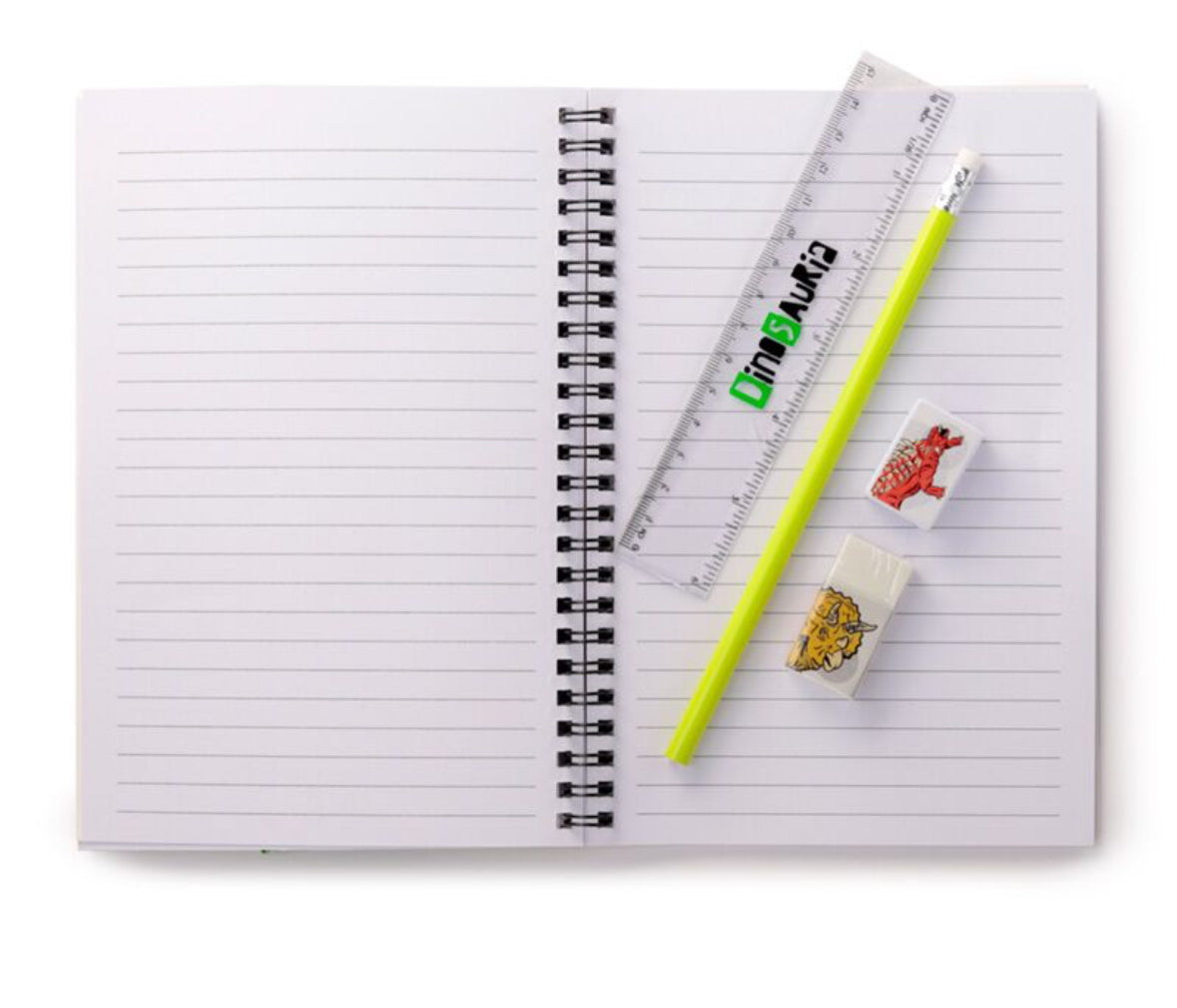 Spiral Bound A5 Lined Notebook - Dinosauria 🇬🇧