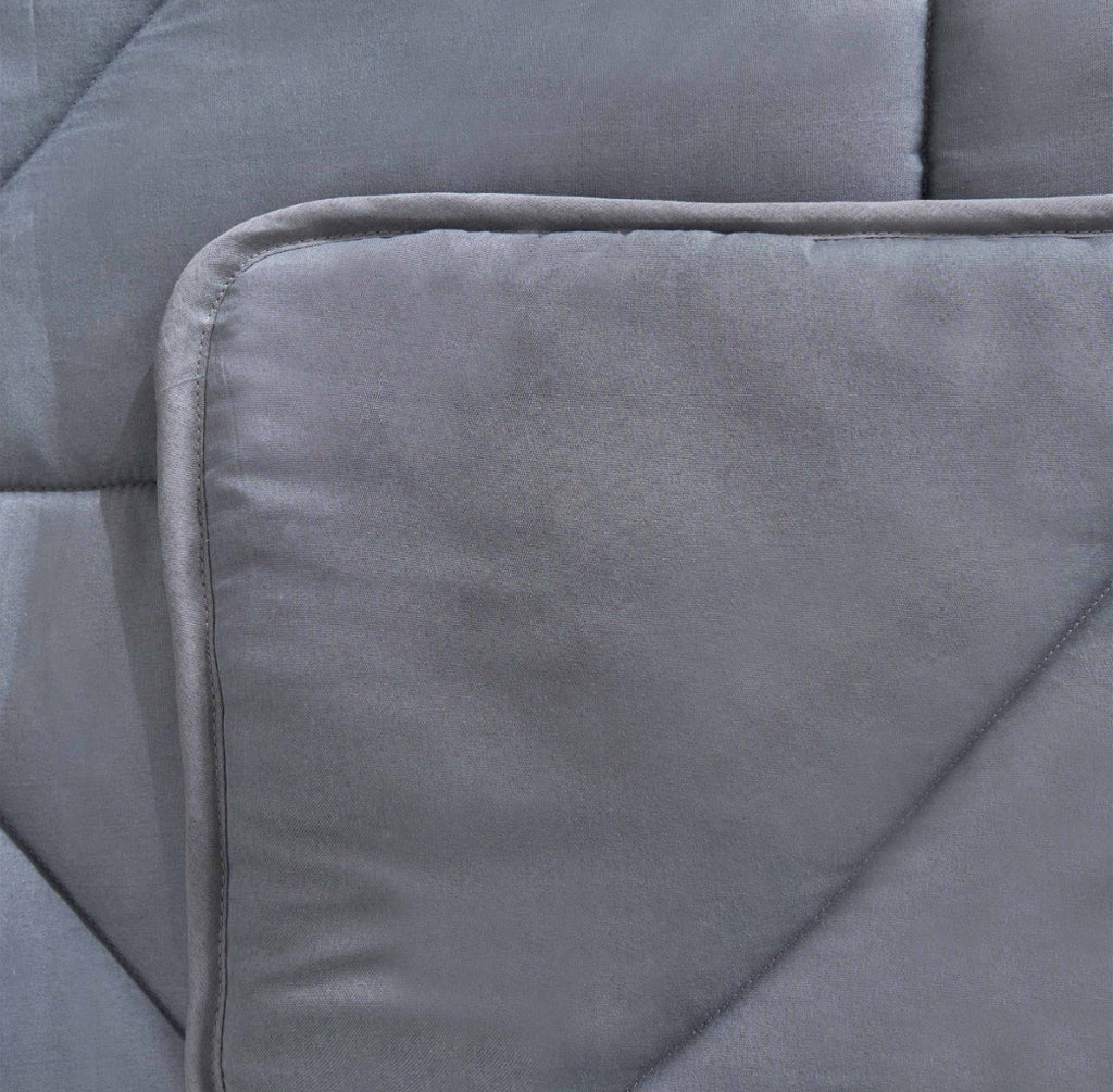 Coverless Geo Quilted 7.5 Tog Duvet Set 🇬🇧