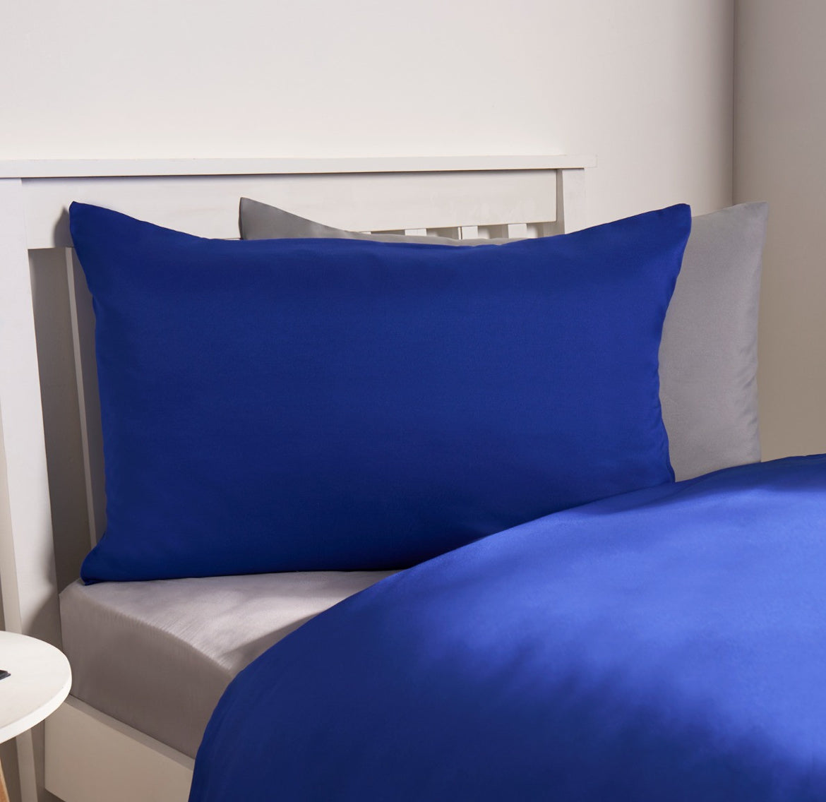 Plain Duvet Cover Set - Bright Blue 🇬🇧