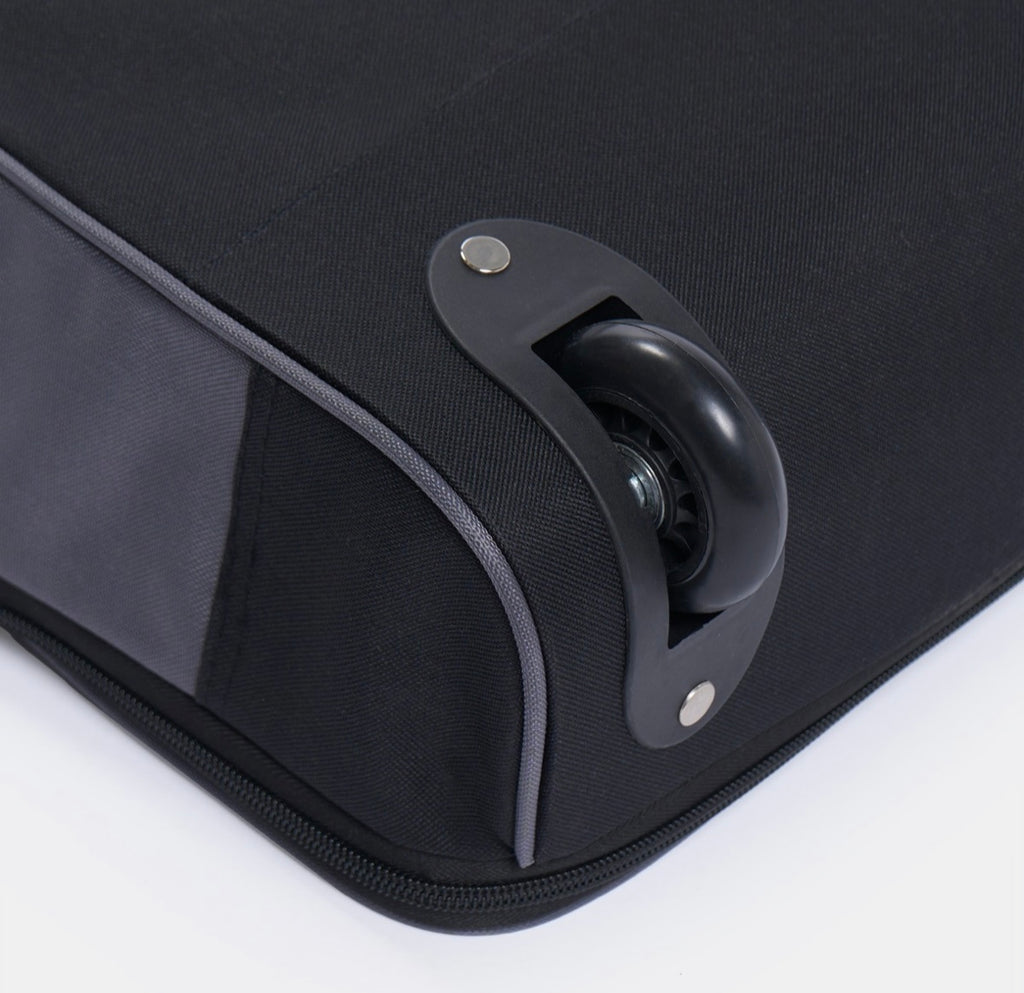 Wheelie Roller Holdall Bag - Black 🇨🇳