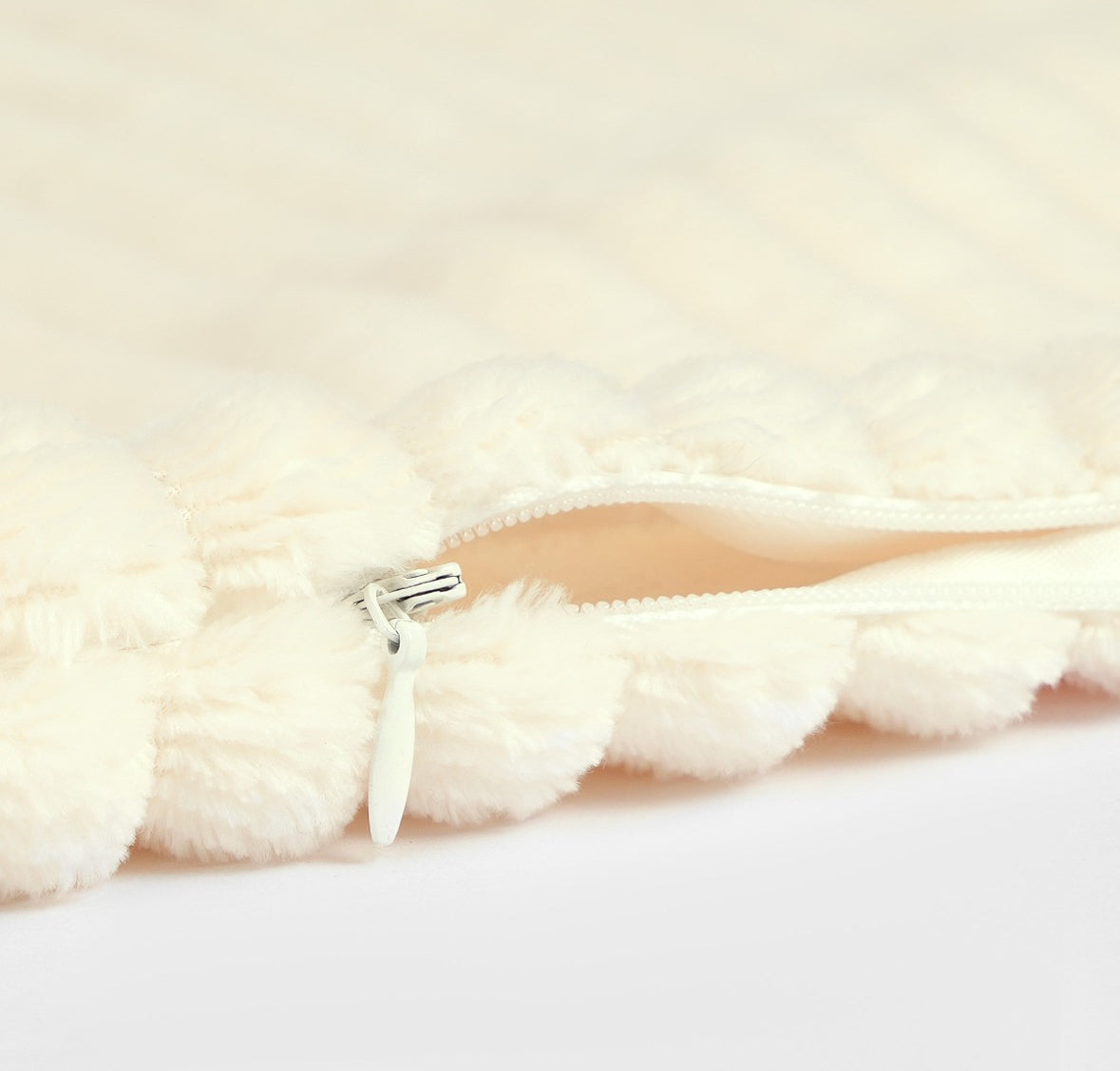 Jumbo Cord Ribbed Cushion Covers - Cream 🇬🇧